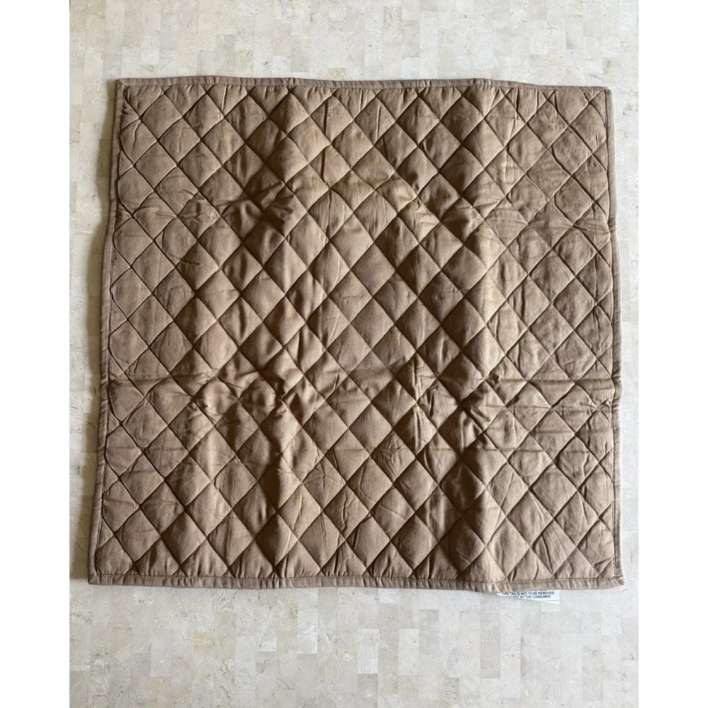 Ralph Lauren Cromwell Quilted Euro Sham Equestrian Old Money Preppy NEW $285